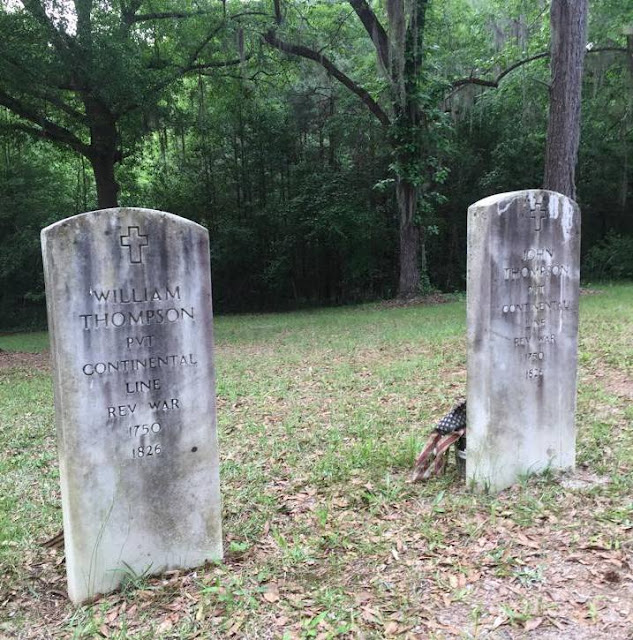 The Revolutionary War Cemetery in Louisville GA