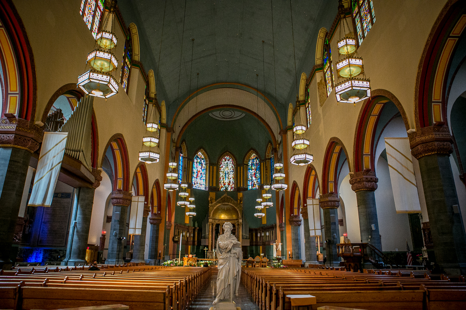 St. Paul the Apostle Midtown, New York, NY stepping into church