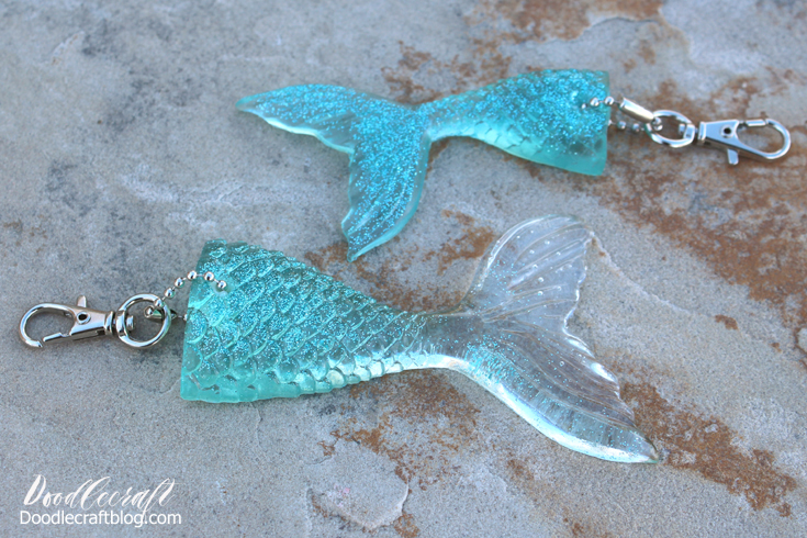 bagcharm zipper bag charm Fish scales party favors ROSE AB Mermaid keychain 