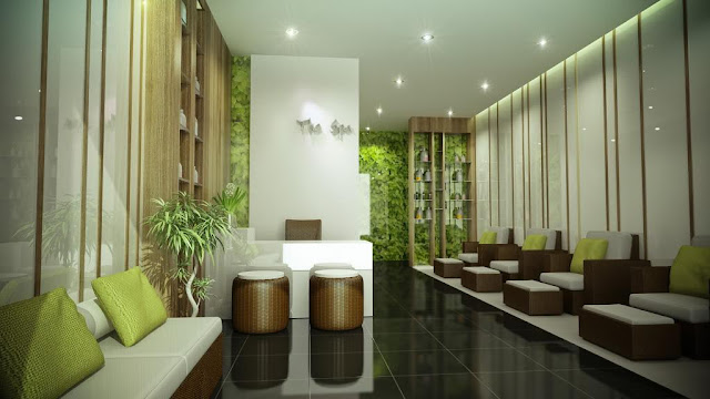 mô hình phòng spa mô hình phòng spa
