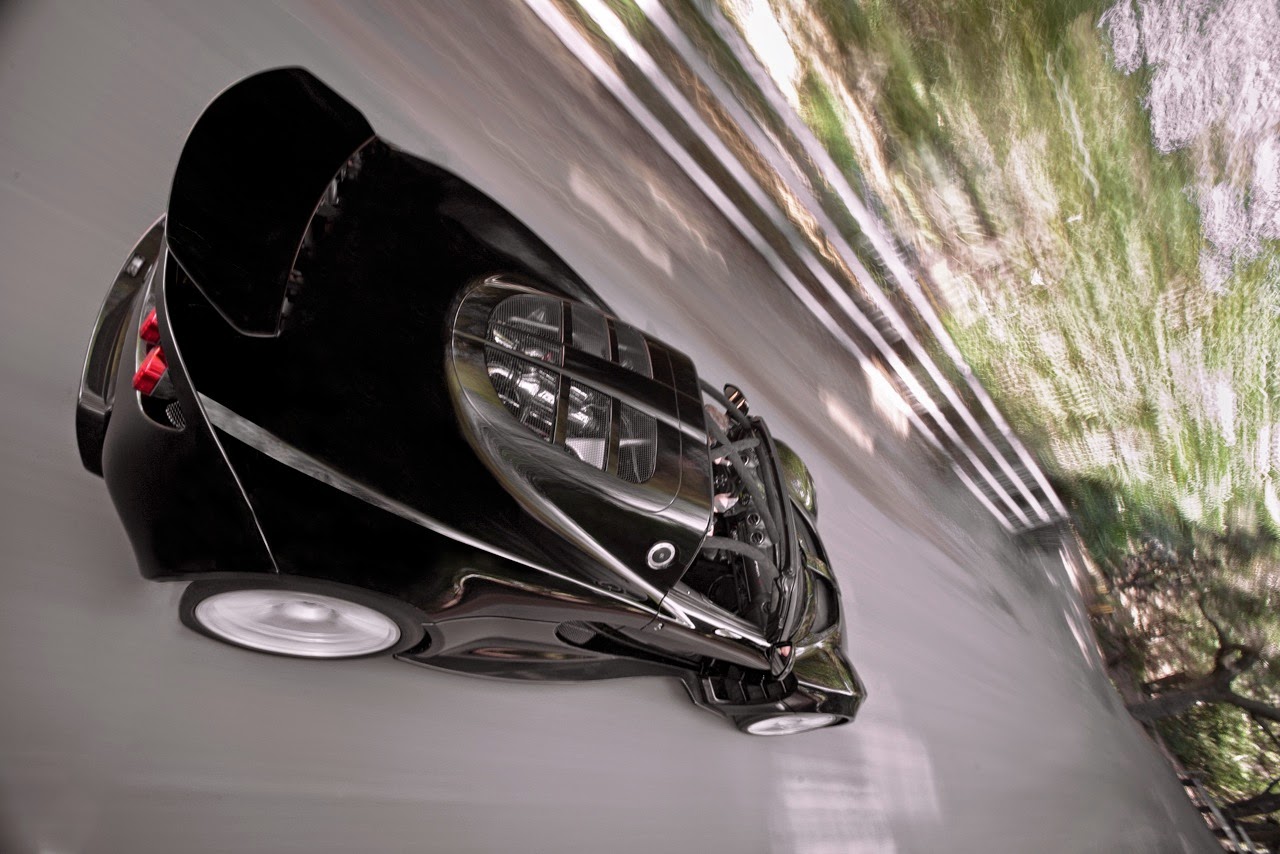 Hennessey Venom GT Spyder صور سيارات: هينيسي فينوم جي تي سبايدر أسوداء