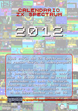 Calendario 2012 Program: Bytes: 48k