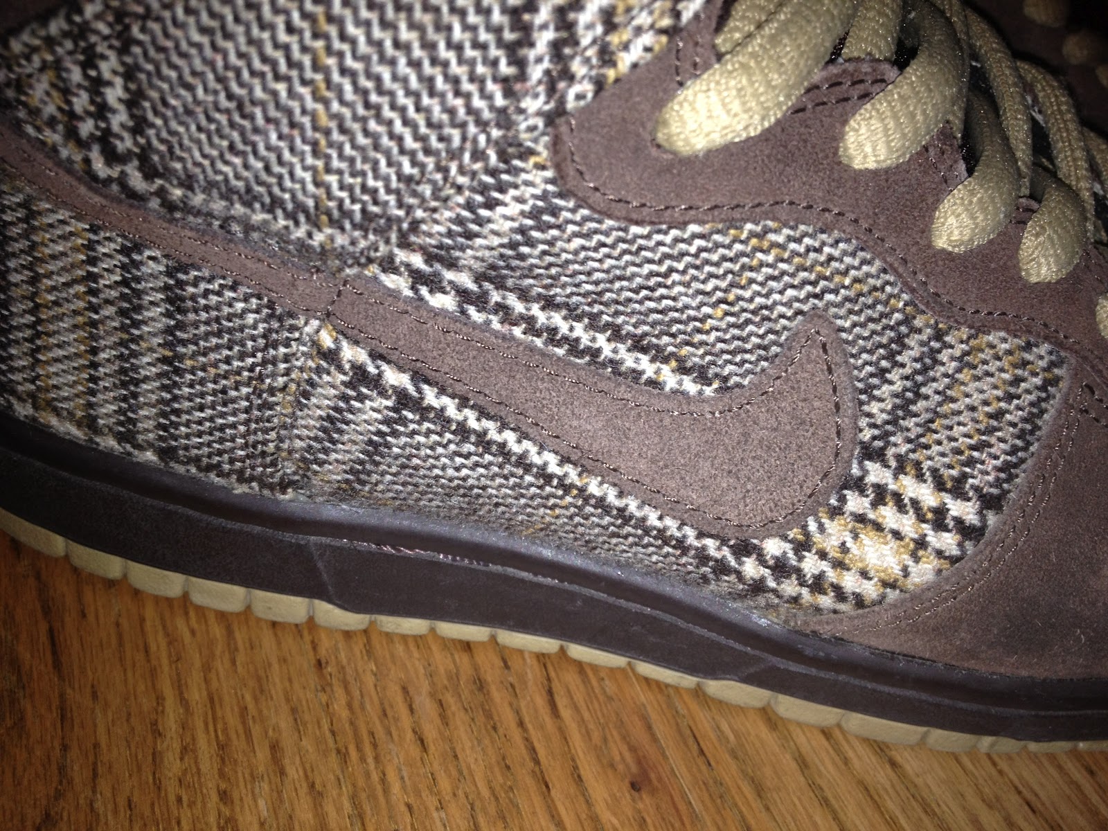 tweed dunk high