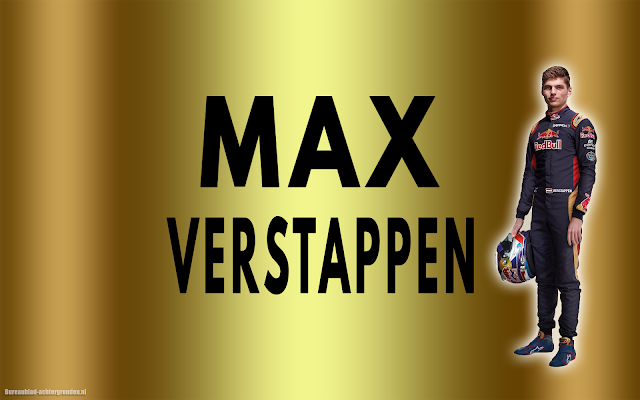Formule 1 Gouden Max Verstappen wallpaper