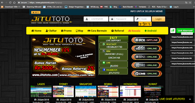 Link Alternatif Agen Togel Terpercaya