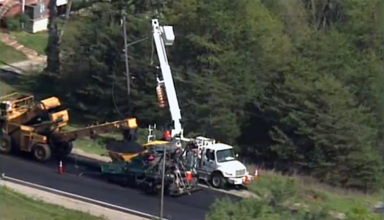 MEC&F Expert Engineers Marty Dale Whitmire with King Asphalt