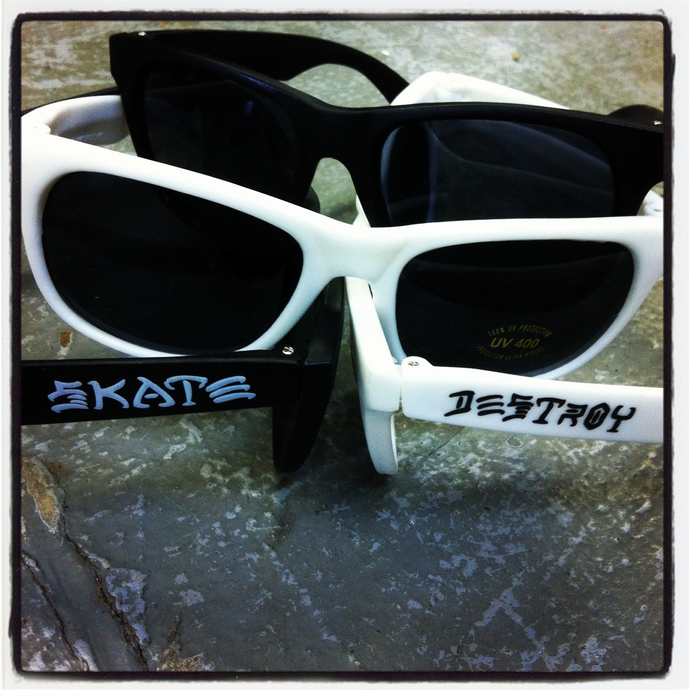 RISE SKATEBOARD SHOP 4/13/12 THRASHER SKATE AND DESTROY GLASSES ARE IN!!!