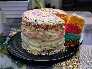 Rainbow Cake!!