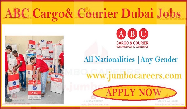 Available jobs in UAE, Courier company vacancies in Gulf countries, Latest Cargo courier company jobs in Dubai. ABC Cargo & Corier Dubai jobs and careers 2022| ABC Cargo jobs Dubai latest walk in interview - Attend Now