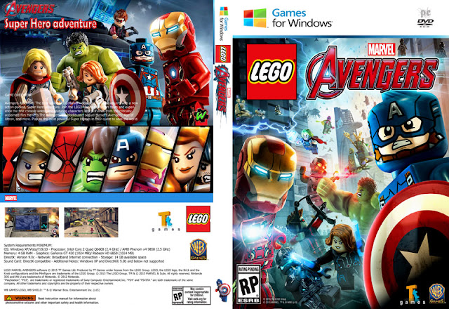 LEGO MARVEL'S Avengers Cover Game Pc