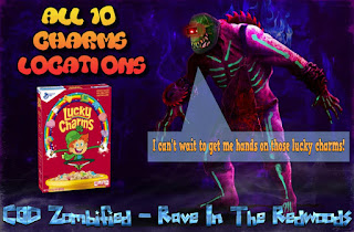 Zombified - Call Of Duty Zombie Map Layouts, Secrets, Easter Eggs and Walkthrough All Memory charm in Rave in the Redwoods Part 1 - Infinite