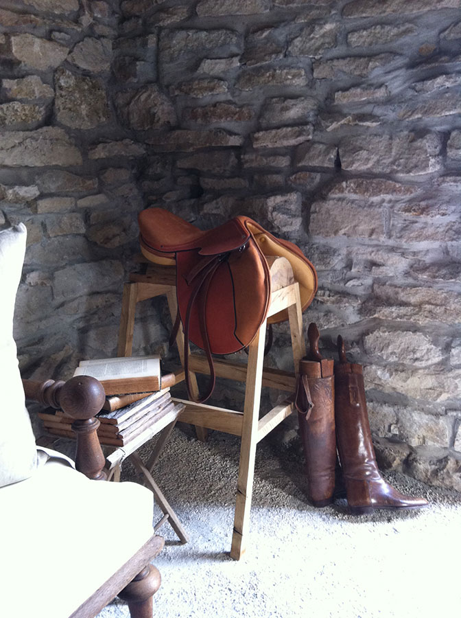 Romantic farmhouse style interior design by Annie Brahler Smith - found on Hello Lovely Studio