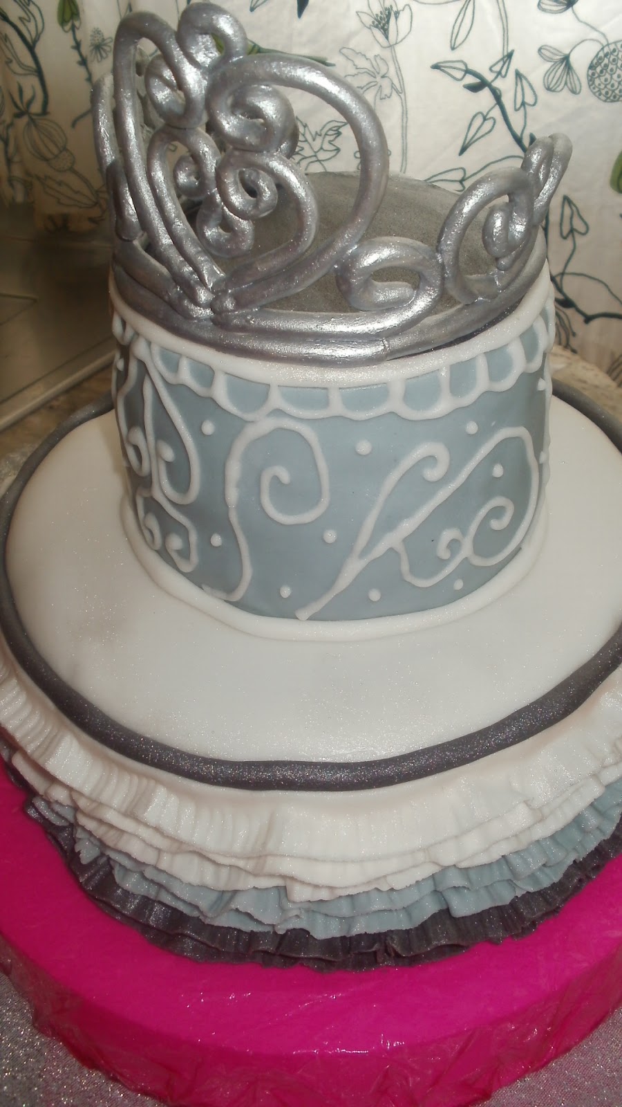 La cajita de azúcar: Tarta corona de princesa