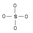Fig.1: The SO4-2 atoms connected with single bonds
