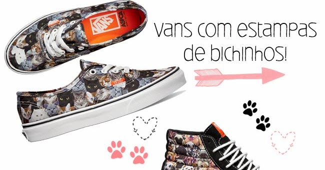 vans com estampa
