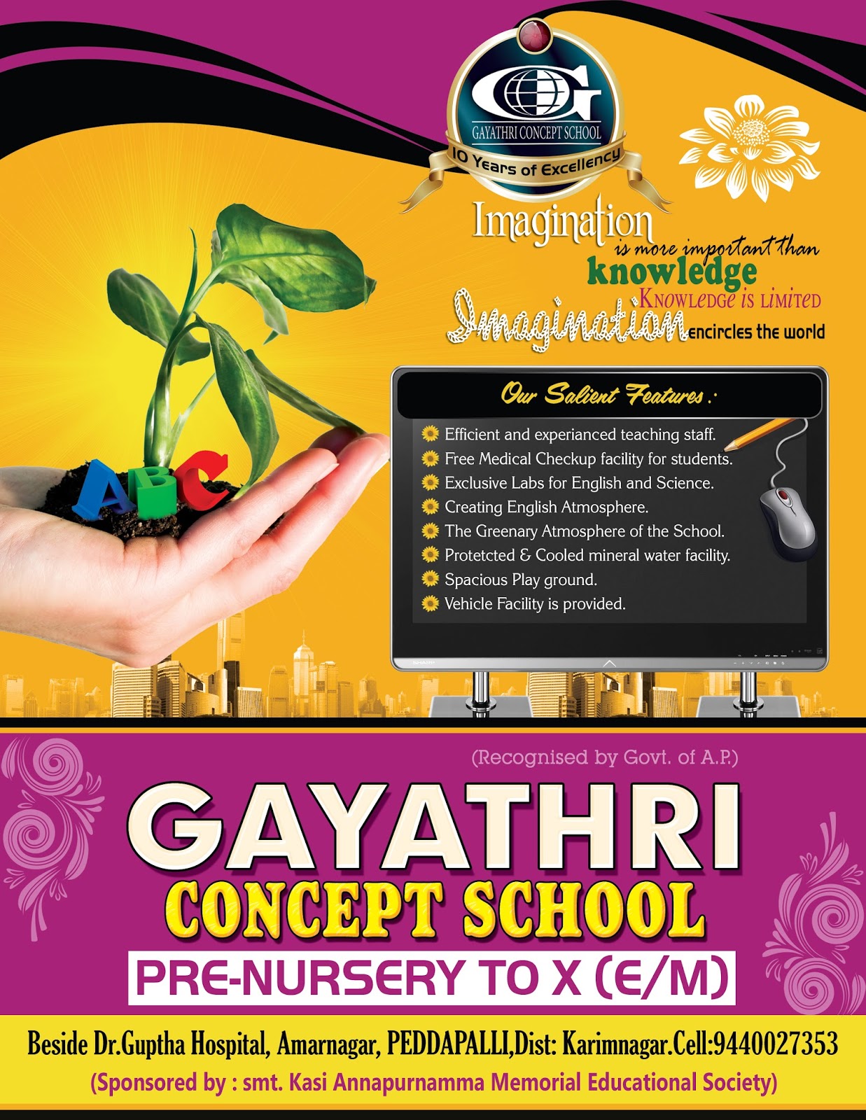  school Brochure Design Template Psd Free Download Naveengfx