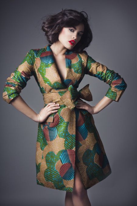 african wrap dresses