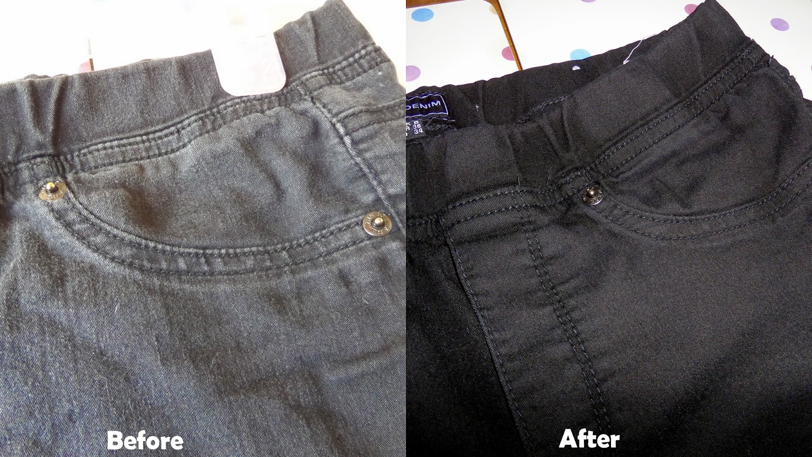 DIY: Restoring Faded Black Jeans | Lauren Loves Blog