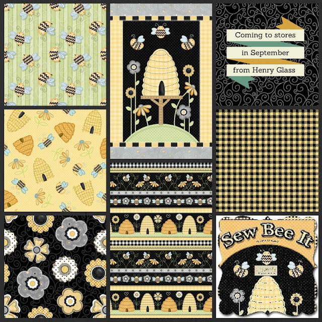 Henry Glass Fabrics: Let's Get Quilting 2016 - Sew Bee It by Shelly