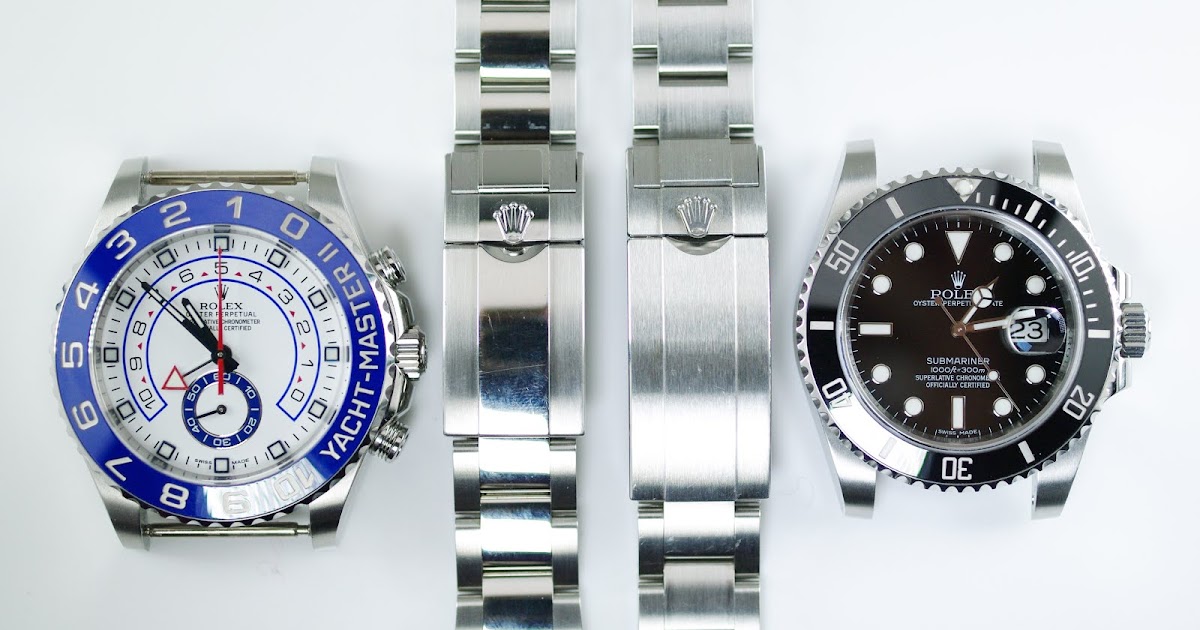 difference between yachtmaster and submariner