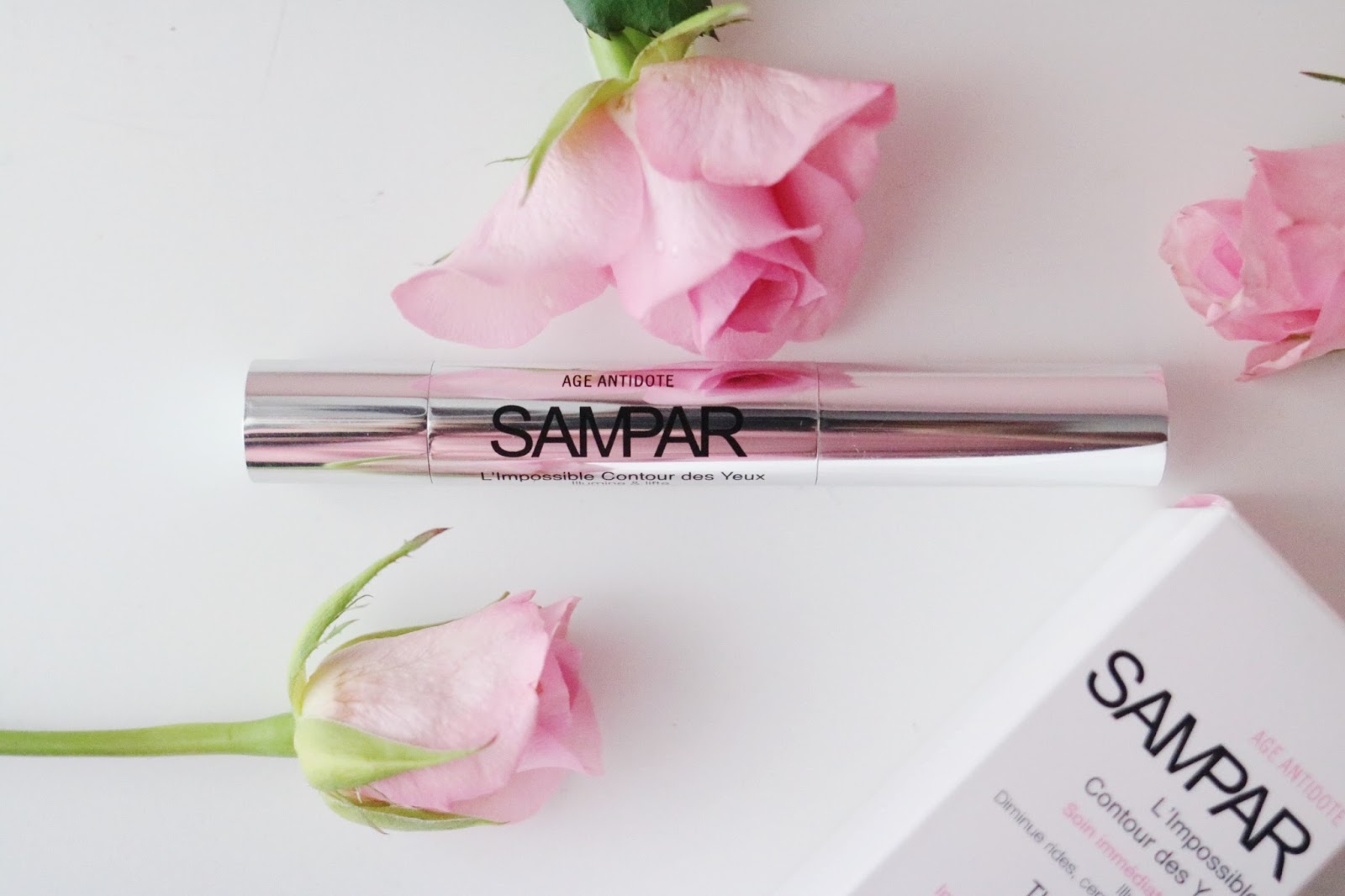 rosemademoiselle , rose mademoiselle , SAMPAR PARIS, LA CREME DE SOURCE DE JOUR , IMPOSSIBLE CONTOURS DES YEUX, revue , avis, paris , blog beauté