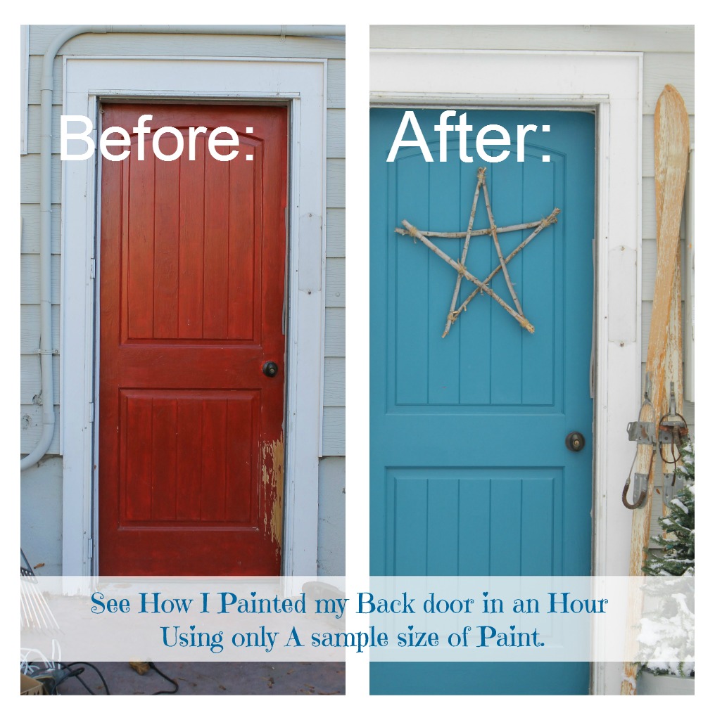 Painted Back Door