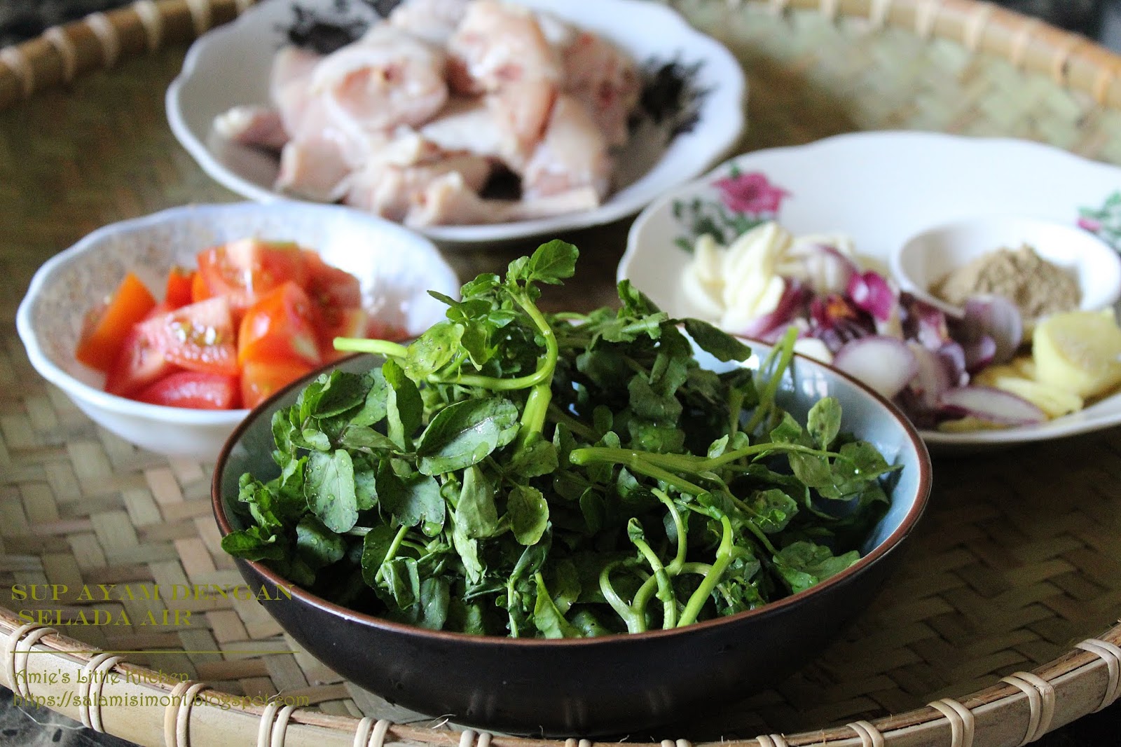 Cara Masak Sup Ayam dengan Selada Air AMIE�S LITTLE KITCHEN