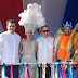 Desborde de colorido y entusiasmo en el Desfile Nacional de Carnaval celebrado este domingo