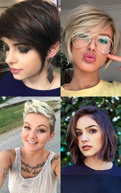 15 Popular Short Hairstyles For Round Face Shape Popular Hairstyle