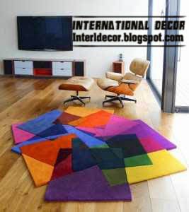 contemporary rugs, contemporary colorful rugs
