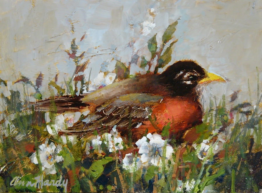 Ann Hardy Impressionist painter Figures Tutt'Art Pittura