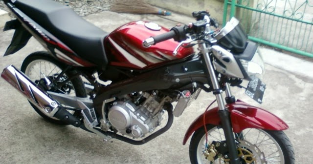 47 Konsep Terbaru Modifikasi Vixion 2012 Merah Marun Jari Jari