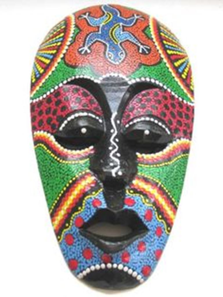 MOÇAMBIQUE África do Sul Máscaras Zulu