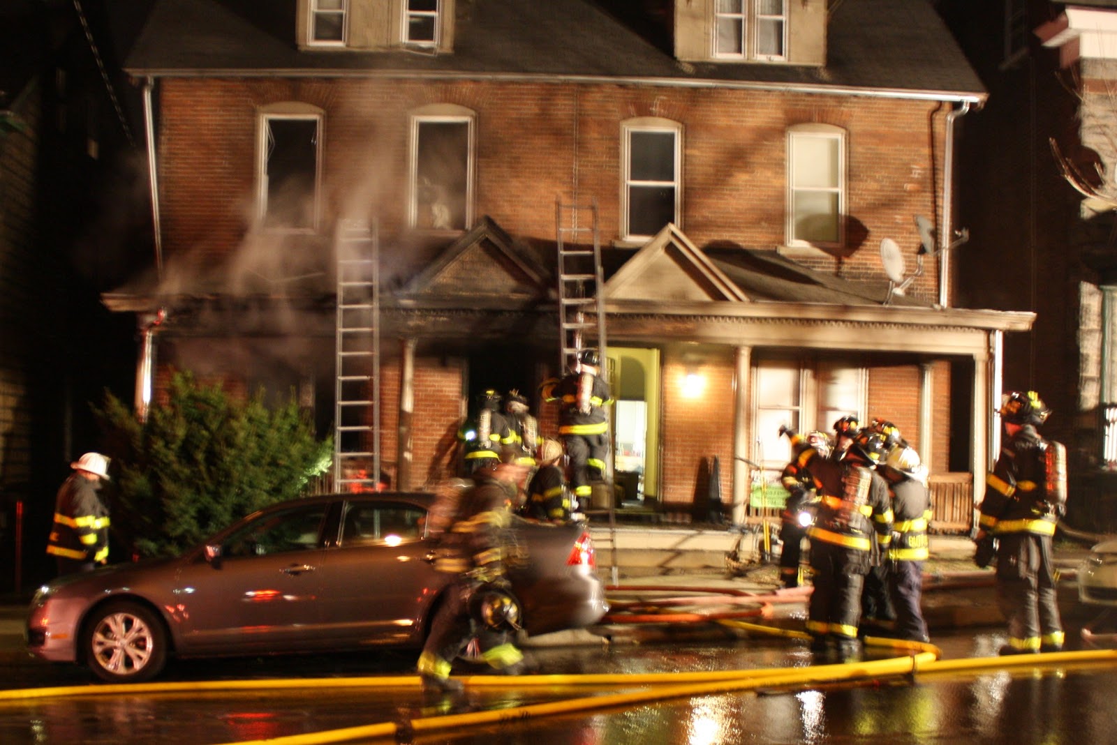 Nester Video Production (NVP) 1 Injured in South Bethlehem 2nd Alarm