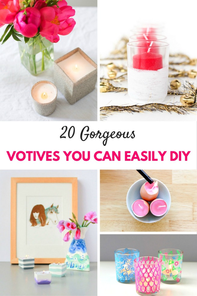 20 Gorgeous Votives You Can Easily DIY