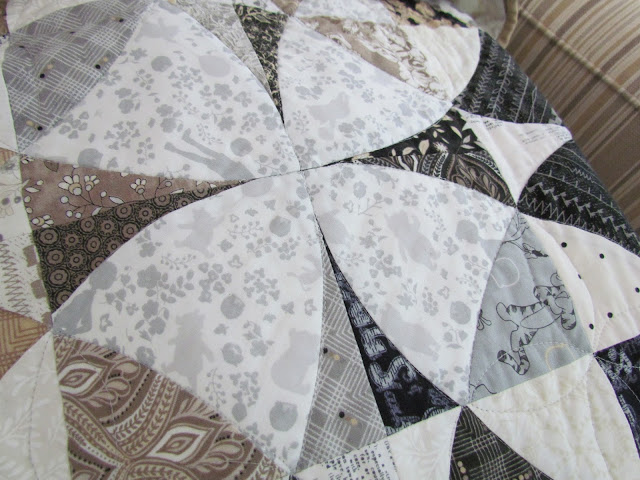 KayakQuilting: Finished - Chic Country Wedding Shower Quilt