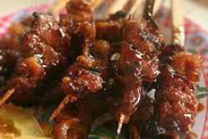 Resep praktis (mudah) sate bebek spesial (istimewa) enak, gurih, lezat