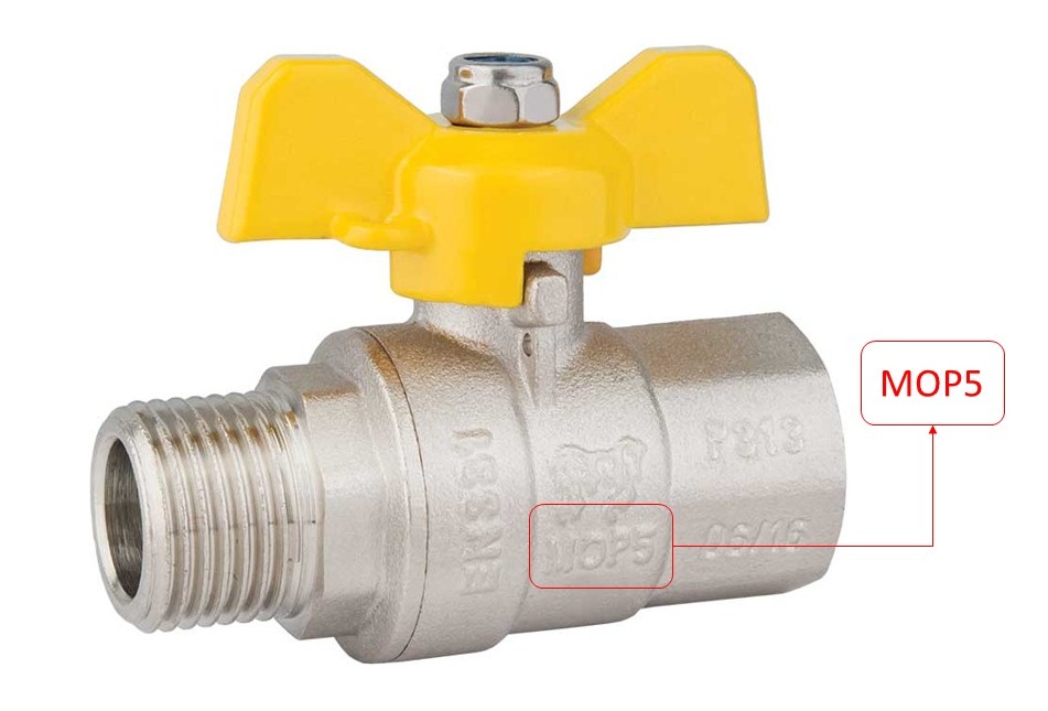 Marking of ball valves