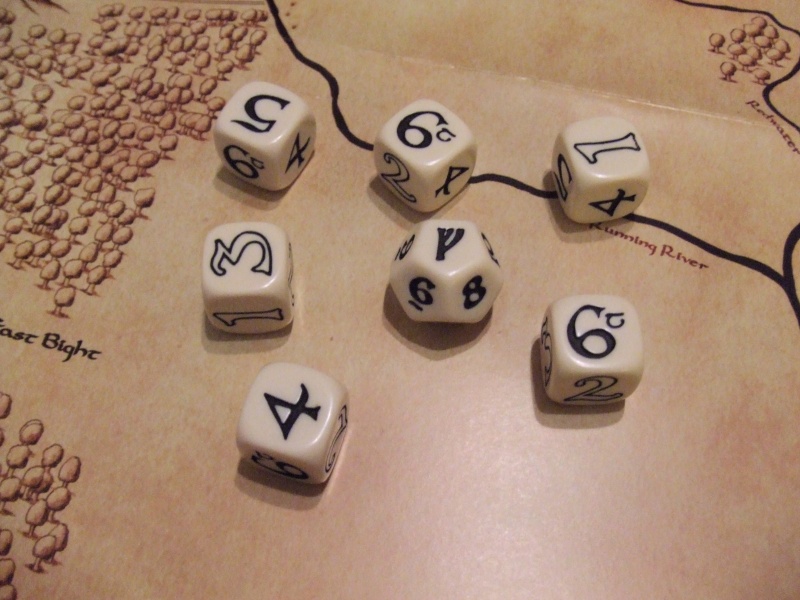 The One Ring custom dice