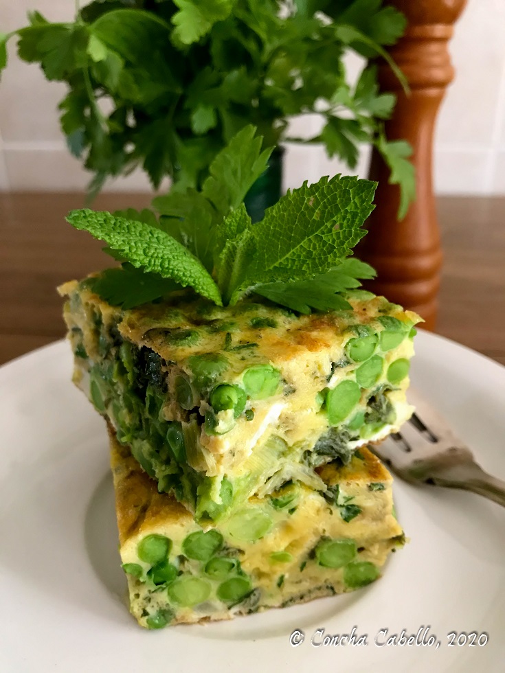 Tortilla de Guisantes con Hierbabuena y Perejil | El Pincho tortilla-guisantes-pincho