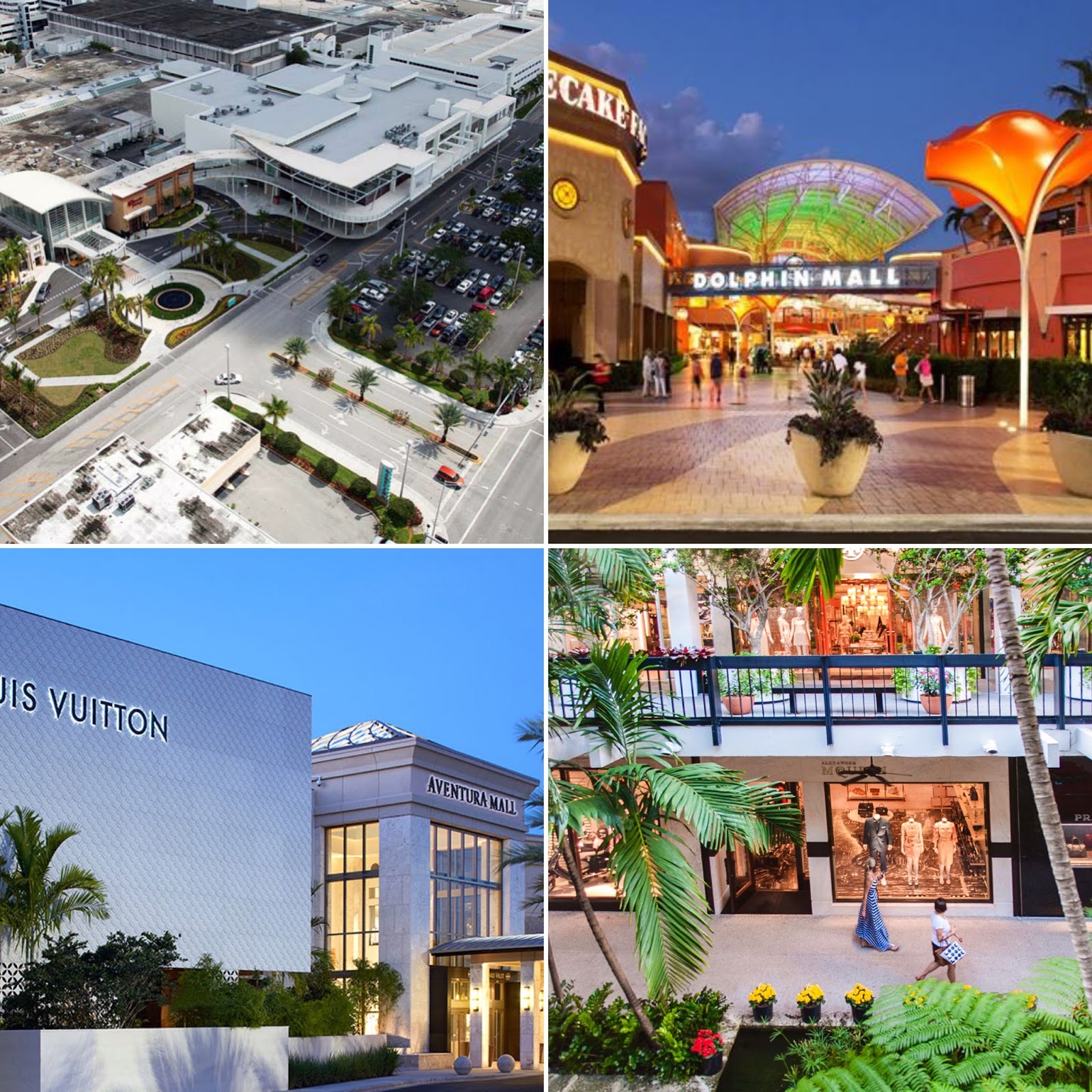 LOS MEJORES MALLS DE MIAMI Y EL SUR DE LA FLORIDA