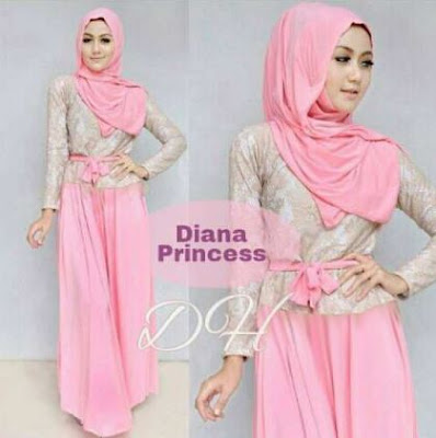 Baju pesta muslim elegan Baju pesta muslim elegan