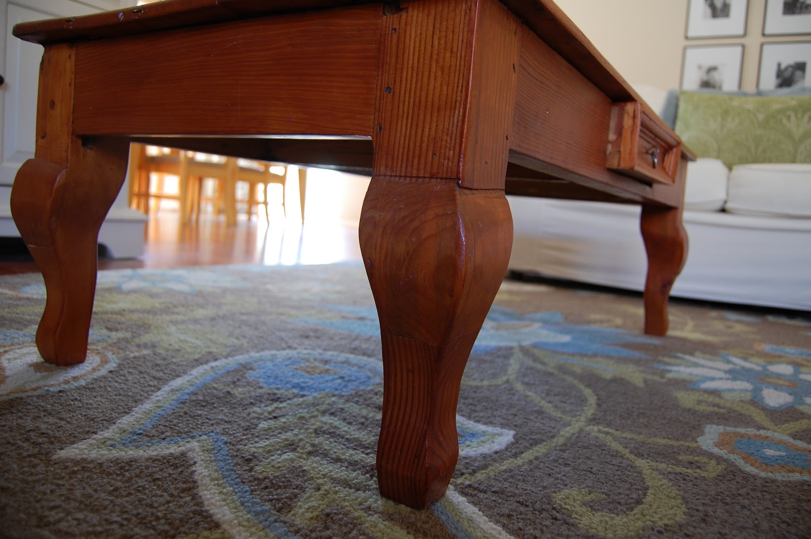 Coffee Table Makeover Before After Desert Willow Lane