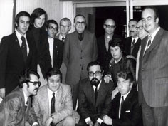 Delegación de Pueblo, en los 70