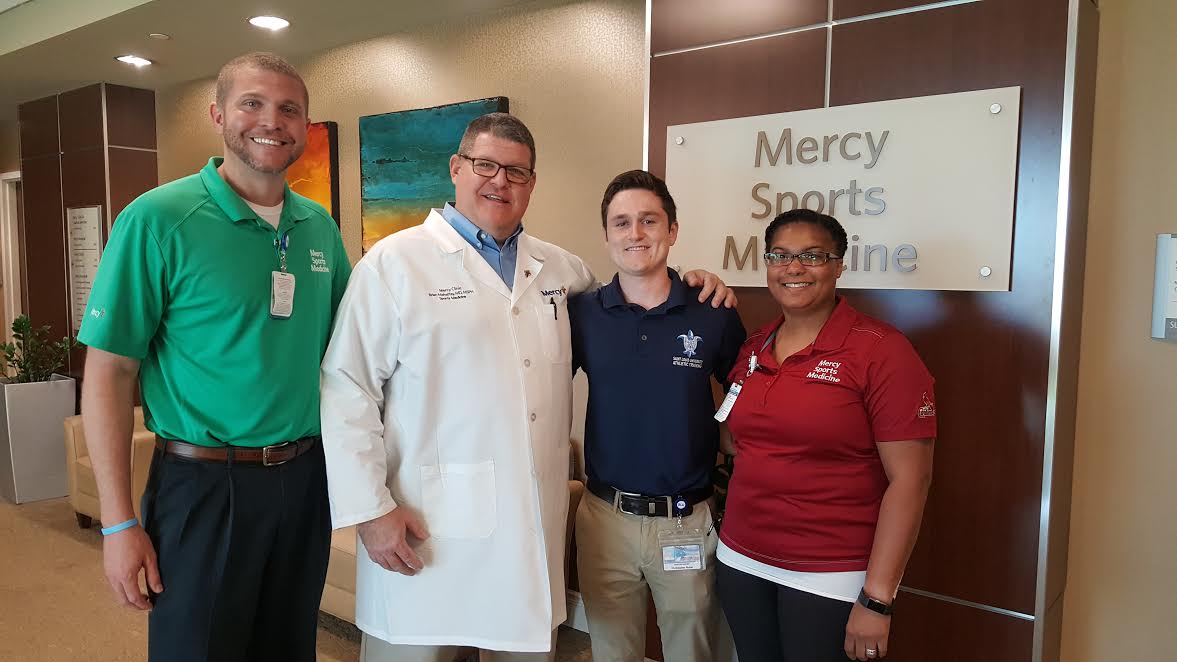 Saint Louis University Athletic Training Program SLU AT Student