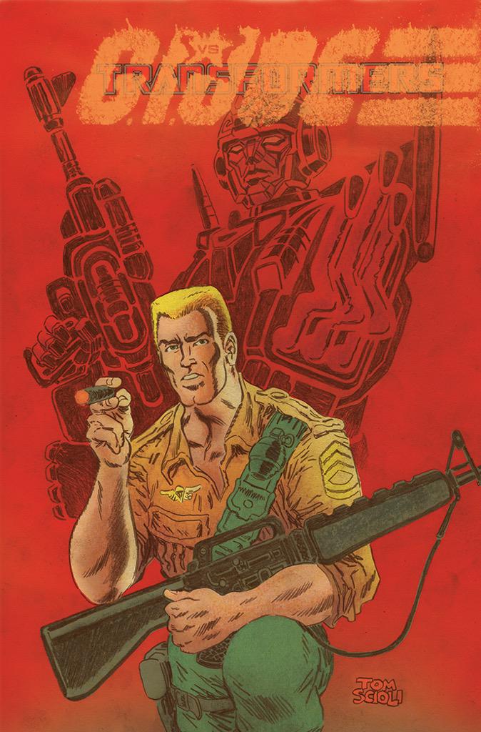 Disaster Year 20XX Transformers vs GI Joe 11 by Tom Scioli