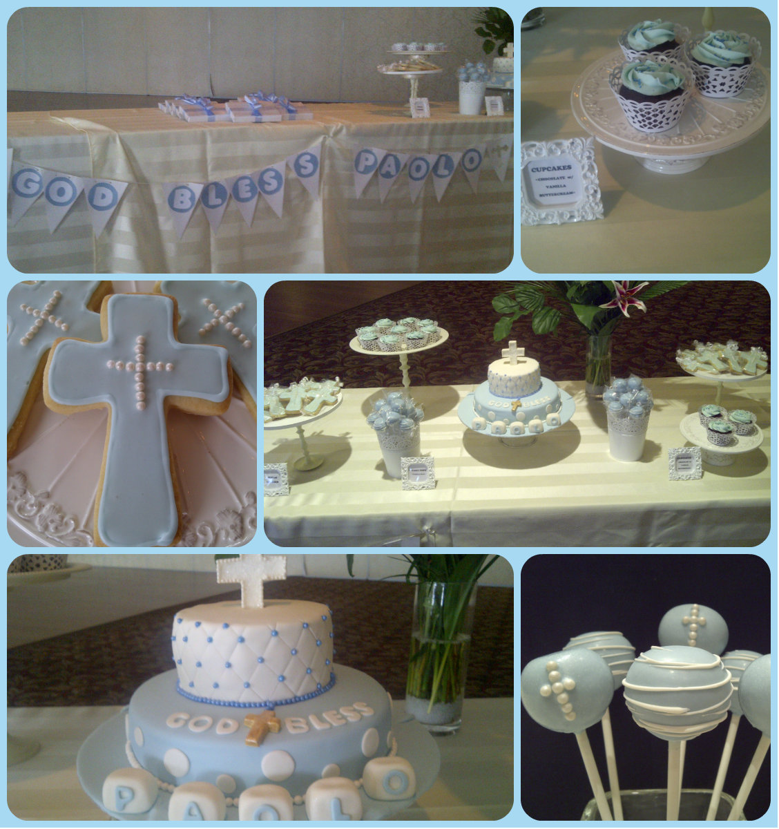 Cake Table Decoration For Baptism Cake Table Decoration For Baptism