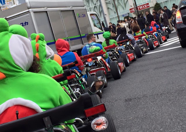 Real World "Mario Kart" In Tokyo Real World "Mario Kart" In Tokyo