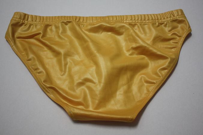 FASHION CARE 2U: UM469-1 Yellow Metallic Sexy Breif Men's Underwear