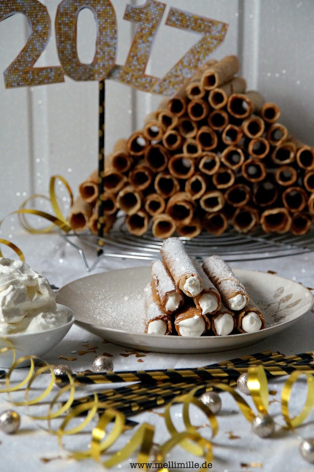 Mellimille Neujahrsrollchen Und Ein Ruckblick Auf 2016